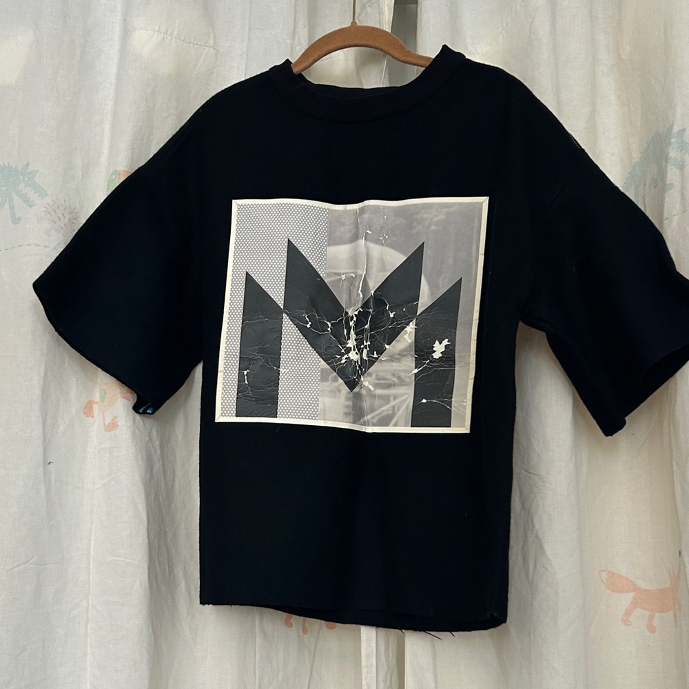 MCM Made In Korea Wool Crew Neck Sweater M